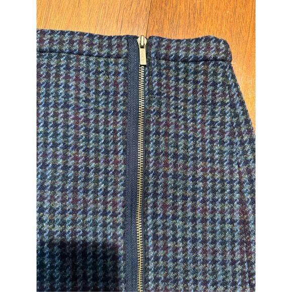 JCrew Zip Front Pencil Skirt, Wool - Picture 2 of 9